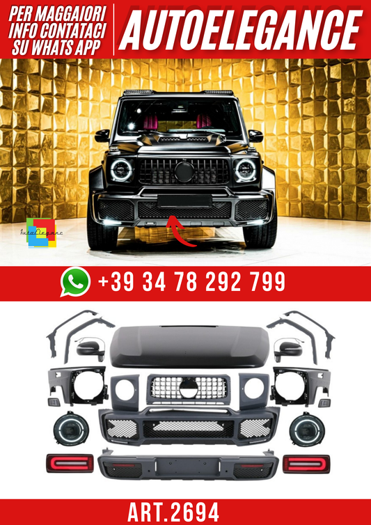 ART.2694  BODY KIT ADATTO PER G-Class W463 (2008-2017)