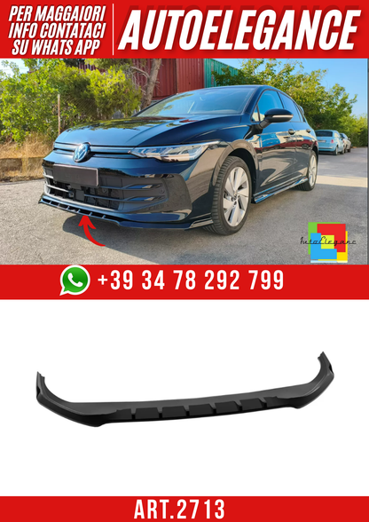 ART.2713  Splitter Volkswagen Golf Mk8 Facelift