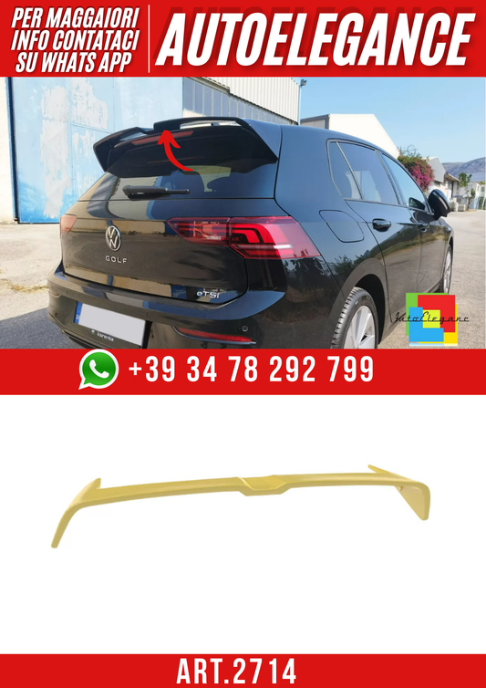 ART.2714  Spoiler  V.2 Volkswagen Golf Mk8