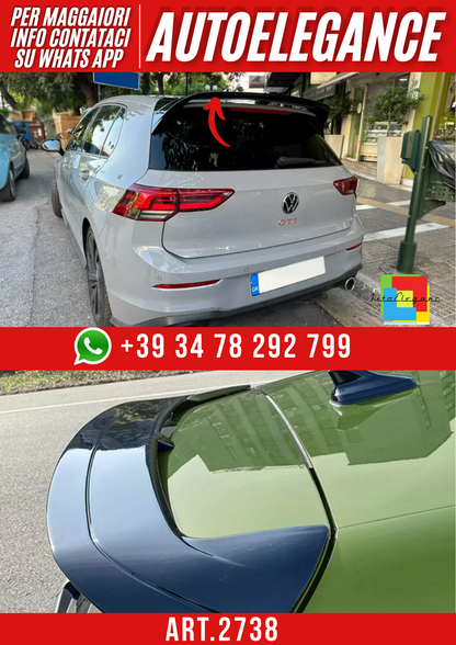 ART.2738  Spoiler Tetto Volkswagen Golf Mk8 GTI / GTE / GTD / R-Line /