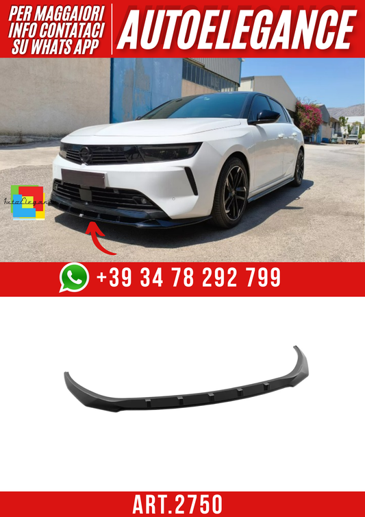 ART.2750  Splitter anteriore Opel Astra L