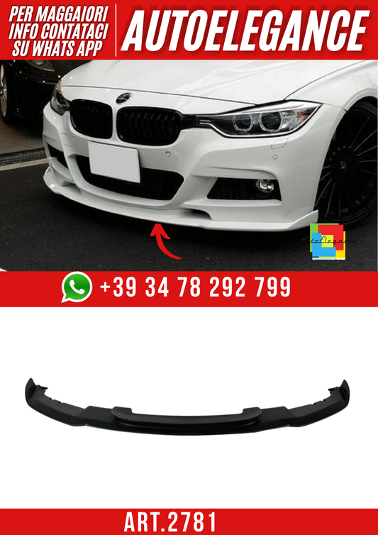 ART.2781  BMW 3 F30 F31 berlina/touring M  2011-2015 SPLITTER  ANTERIORE