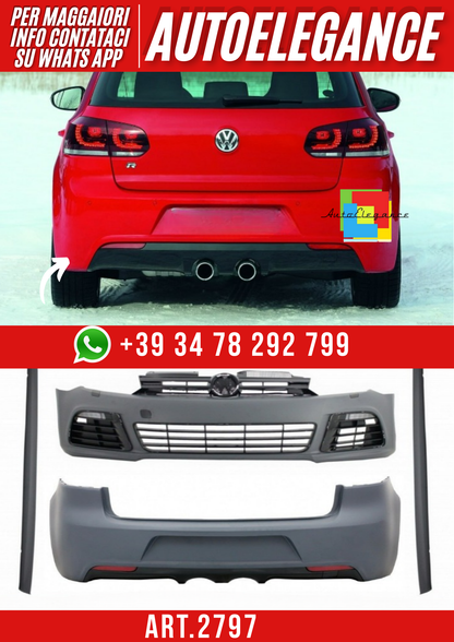 ART.2797  Bodykit golf 6 look R PARAURTI + MINIGONNE + POSTERIORE