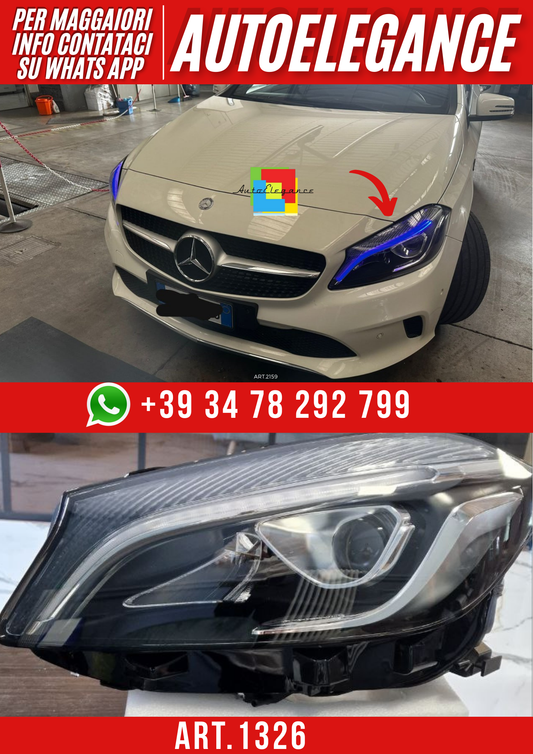ART. 1326 FARI MERCEDES CLASSE A W176 2012-2018 FULL LED