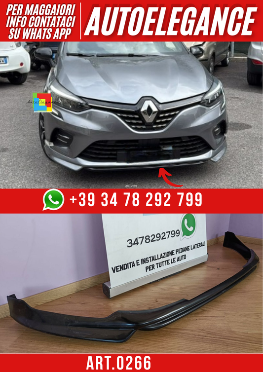 ART. 0266 SOTTO PARAURTI RENAULT  CLIO 5 V GREZZO