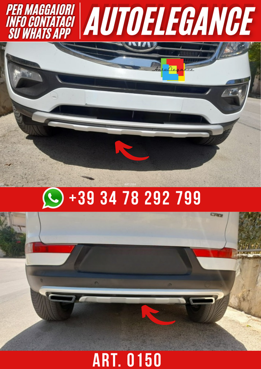 ART. 0150 KIT SPORTAGE 2010-2015 ANTERIORE + POSTERIORE