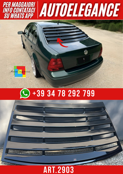 ART.2903   LOUVER LUNOTTO POSTRIORE NERO LUCIDO Volkswagen Bora