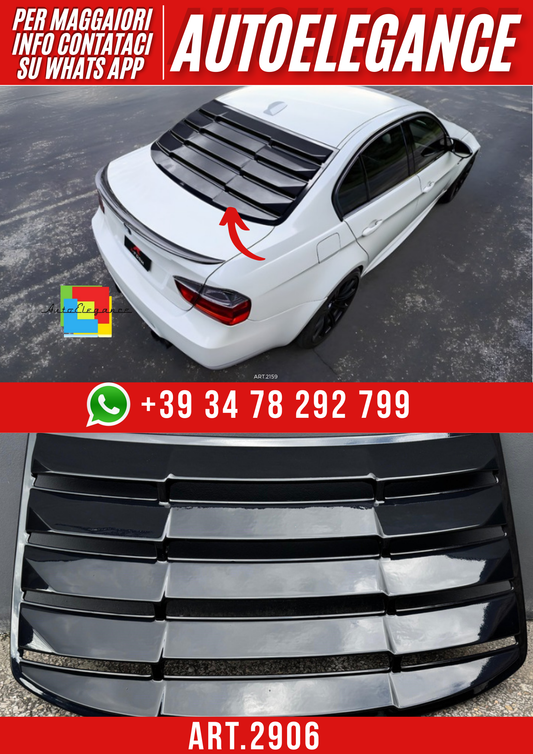 ART.2906  LOUVER LUNOTTO POSTRIORE NERO LUCIDO BMW SERIE 3 E90