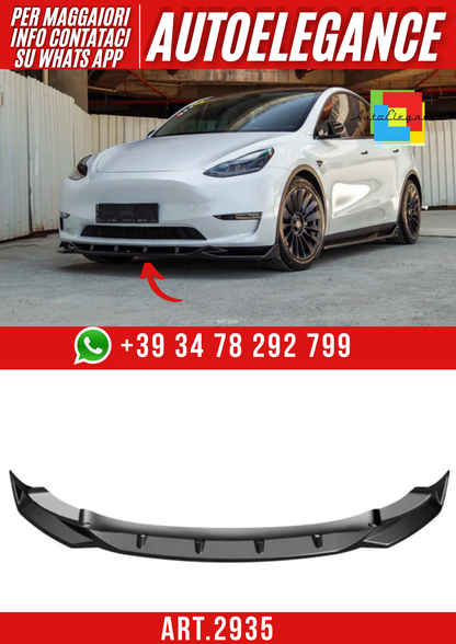 ART.2935  Splitter anteriore  TESLA Model Y 2020-2025