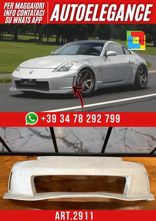 ART.2911 Paraurti Anteriore per Nissan 350Z (2003–2009)