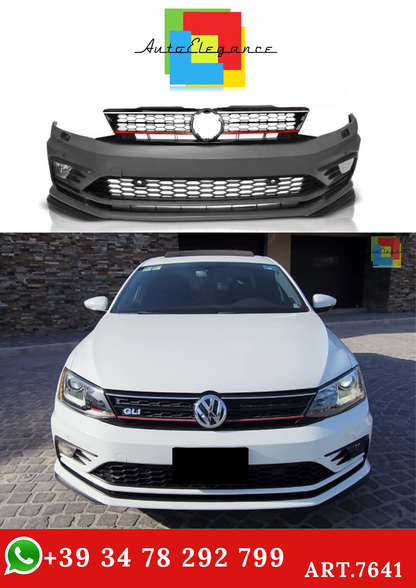 💫ART.7641 Paraurti Anteriore SPORT adatto per VW JETTA VI 2014-2018💫
