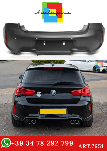 💫ART.7651 Paraurti Posteriore Look M2 SPORT per BMW F20 / F21 LCI 15-18💫
