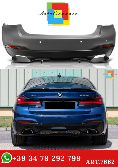 💫ART.7662 Paraurti Posteriore M-PERFORMANCE per BMW G30 2017-2020💫