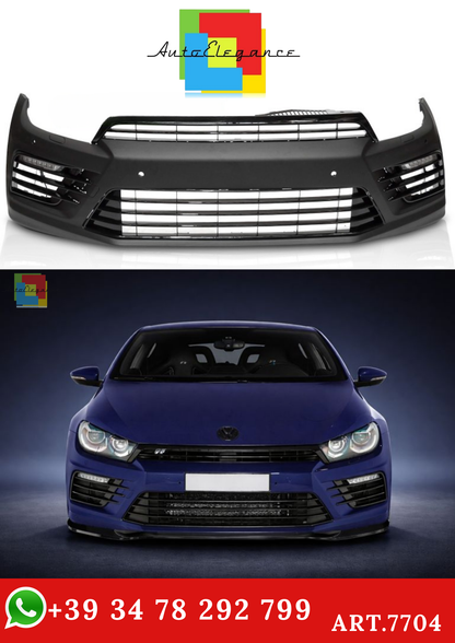 💫ART.7704 Paraurti Anteriore Tipo R per VW SCIROCCO 2014-2017💫