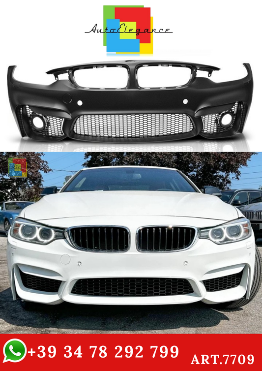 💫ART.7709 Paraurti Anteriore M4 STYLE per BMW Serie 4 F32/F33/F36 2013+💫