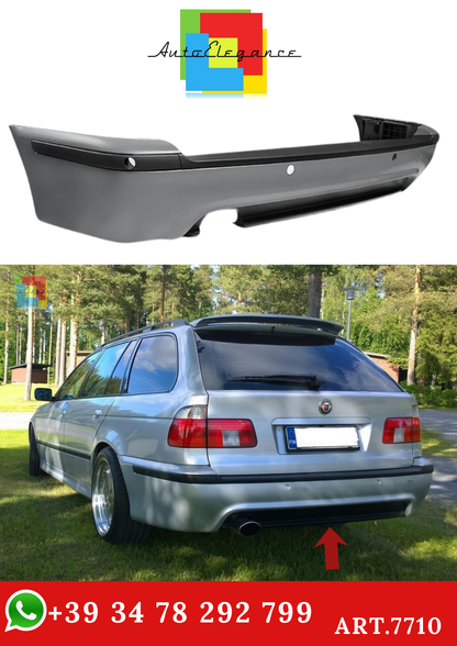 💫ART.7710 Paraurti Posteriore M-SPORT PDC per BMW Serie 5 E39 TOURING💫