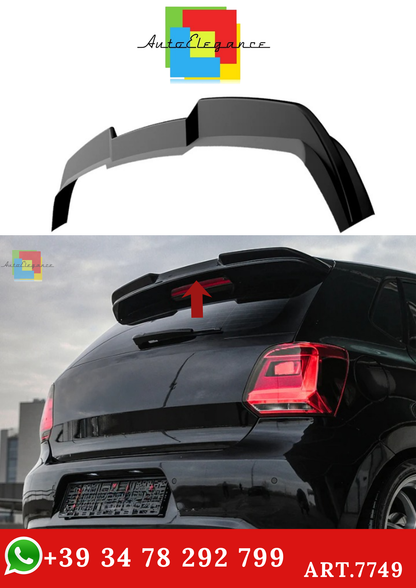 💫ART.7749 Spoiler da Tetto per VW Polo GTI / R-Line Mk5 2009-2014💫