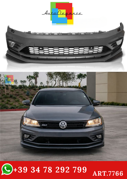 💫ART.7766 Paraurti Anteriore GLI STYLE PDC per VW JETTA VI 14-18💫
