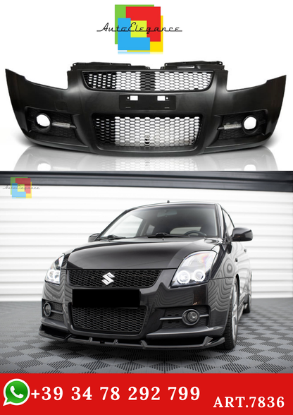 💫ART.7836 Paraurti Anteriore SPORT + LED per SUZUKI SWIFT IV 2005-2010💫