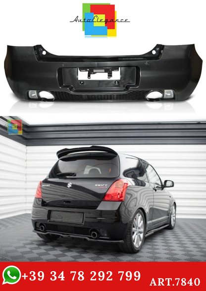 💫ART.7840 Paraurti Posteriore SPORT per SUZUKI SWIFT IV 2005-2010💫