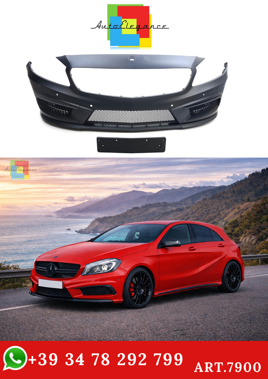 💫ART.7900 Paraurti Anteriore Sportiva per Mercedes Classe A (2012-2015)💫