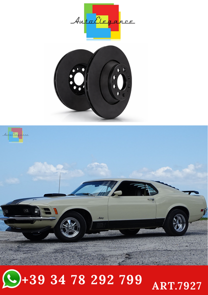 💫ART.7927 Dischi Freno EBC Premium 287x24x108 mm per Ford Mustang 1 68-70💫