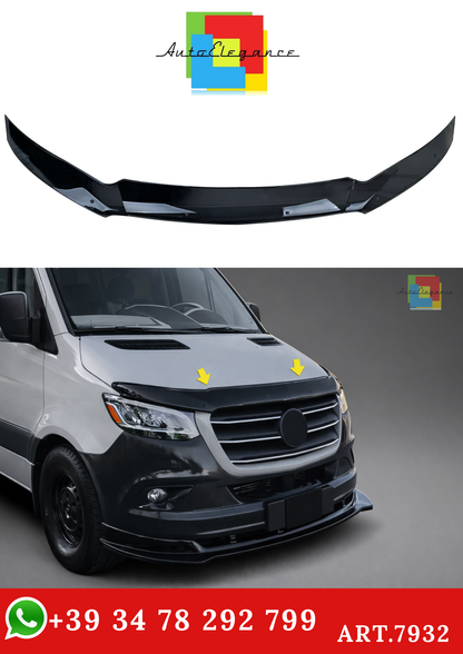 💫ART.7932 Protezione Cofano (Protezione anti-sassi) per Sprinter W907 2018+💫