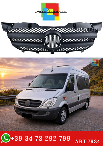 💫ART.7934 Griglia anteriore per Mercedes Sprinter W906 pre-restyling 06–13💫