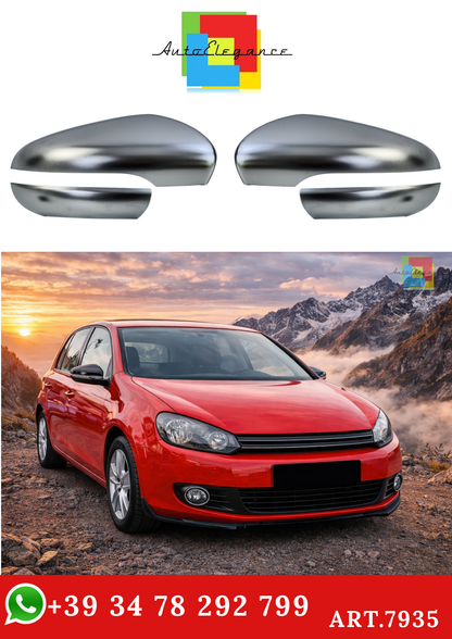 💫ART.7935 Copri Specchietti Argento Opaco (4 pezzi) per VW Golf VI 08-12💫 (Copia)