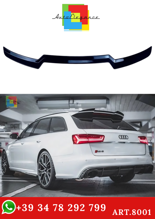 💫ART.8001 Spoiler Posteriore Stile MAXTON per Audi RS6 Avant C7 2013-2017💫