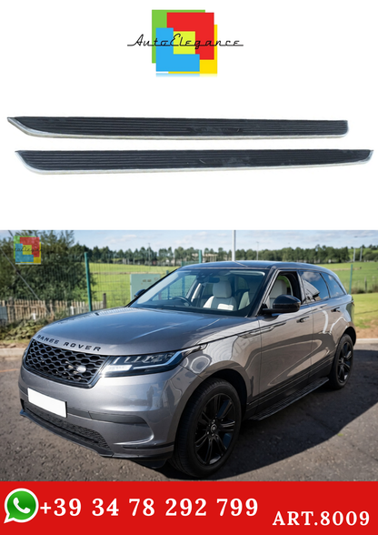 💫ART.8009 Pedane Laterali in Alluminio per Range Rover Velar L560 2017+💫