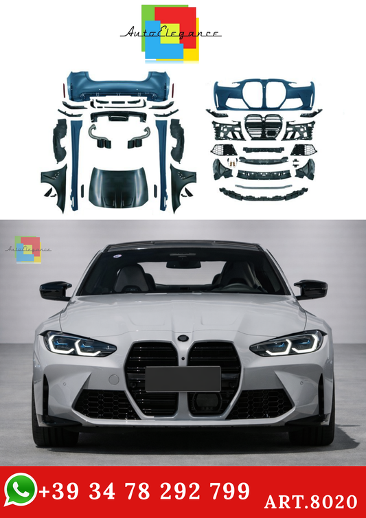 💫ART.8020 Bodykit per Bmw Serie 4 (G23, G83) Cabrio M4 Look 2020+💫