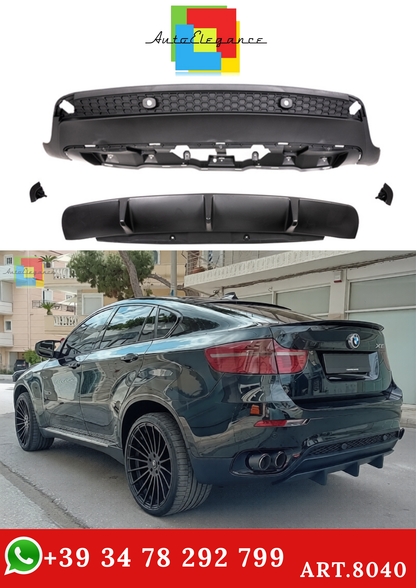 💫ART.8040 Diffusore Bmw X6 (E71) (2007-2014) M Perfromance Look💫