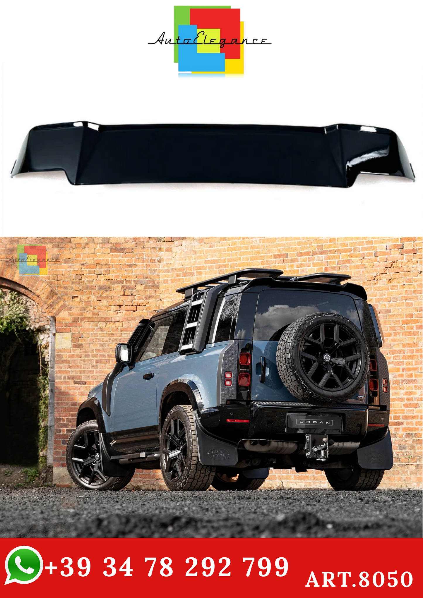 💫ART.8050 Spoiler Land Rover Defender 90 110 2020-2025💫