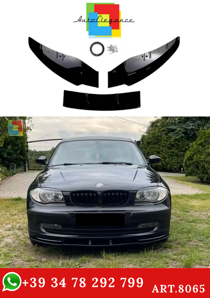 💫ART.8065 Splitter LCI (ABS) per 3X 2005-2011 per BMW Serie 1 E81 E82 E87 E88 💫