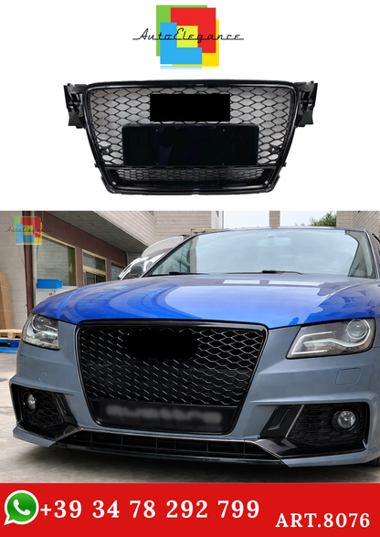 💫ART.8076 Griglia Sportiva Stile Quattro S4 RS4 per Audi A4 B8 2009-2012 💫