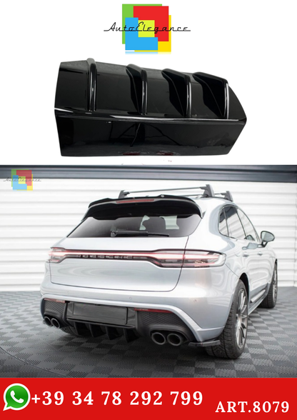 💫ART.8079 Diffusore stile Maxton per Porsche Macan GTS / T MK1 Facelift 21-25 💫