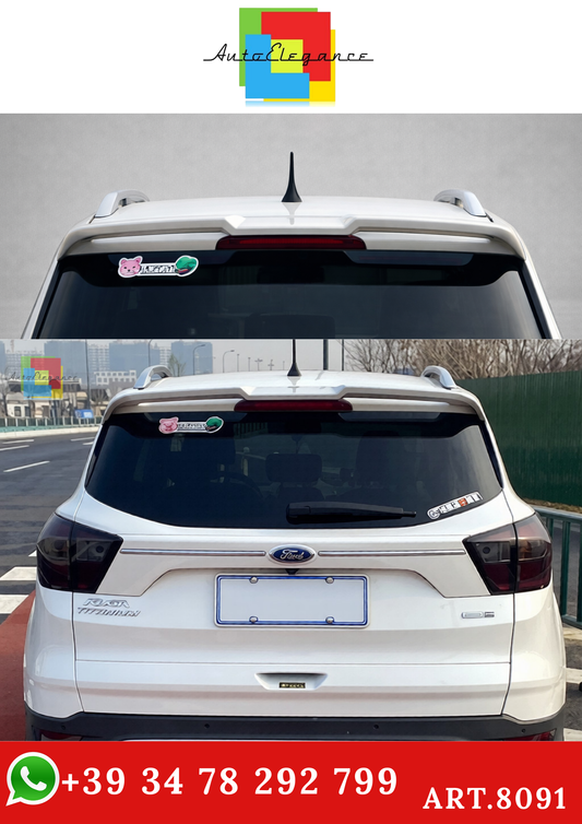 💫ART.8091 Spoiler posteriore ST per Ford Escape / Kuga 2016-2019 ABS💫