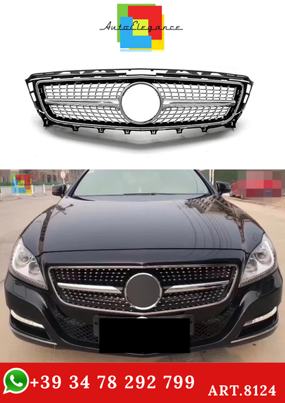 💫ART.8124 Griglia Stile Diamante per Mercedes-Benz CLS 2012-2014 ABS 💫
