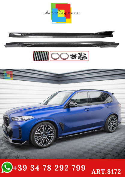 💫ART.8172 Sotto Minigonne Fibra di Carbonio per BMW G05 X5 M-Sport  19-25💫