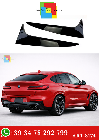 💫ART.8174 Spoiler Lunotto adatto per BMW X4 G02 2019-2023💫