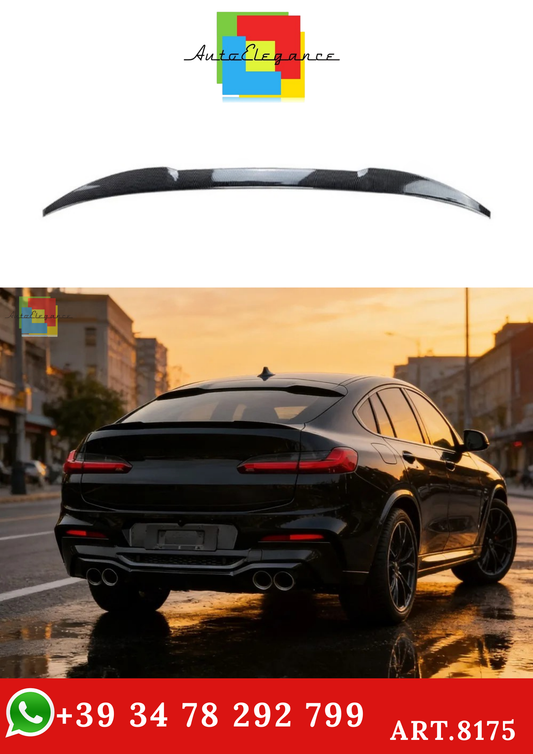 💫ART.8175 Spoiler Posteriore per BMW X4 G02 2018-2025💫
