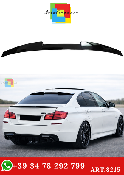 💫ART.8215 Spoiler sul Tetto Nero Lucido per BMW Serie 5 F10 F18 M5 10-17 💫
