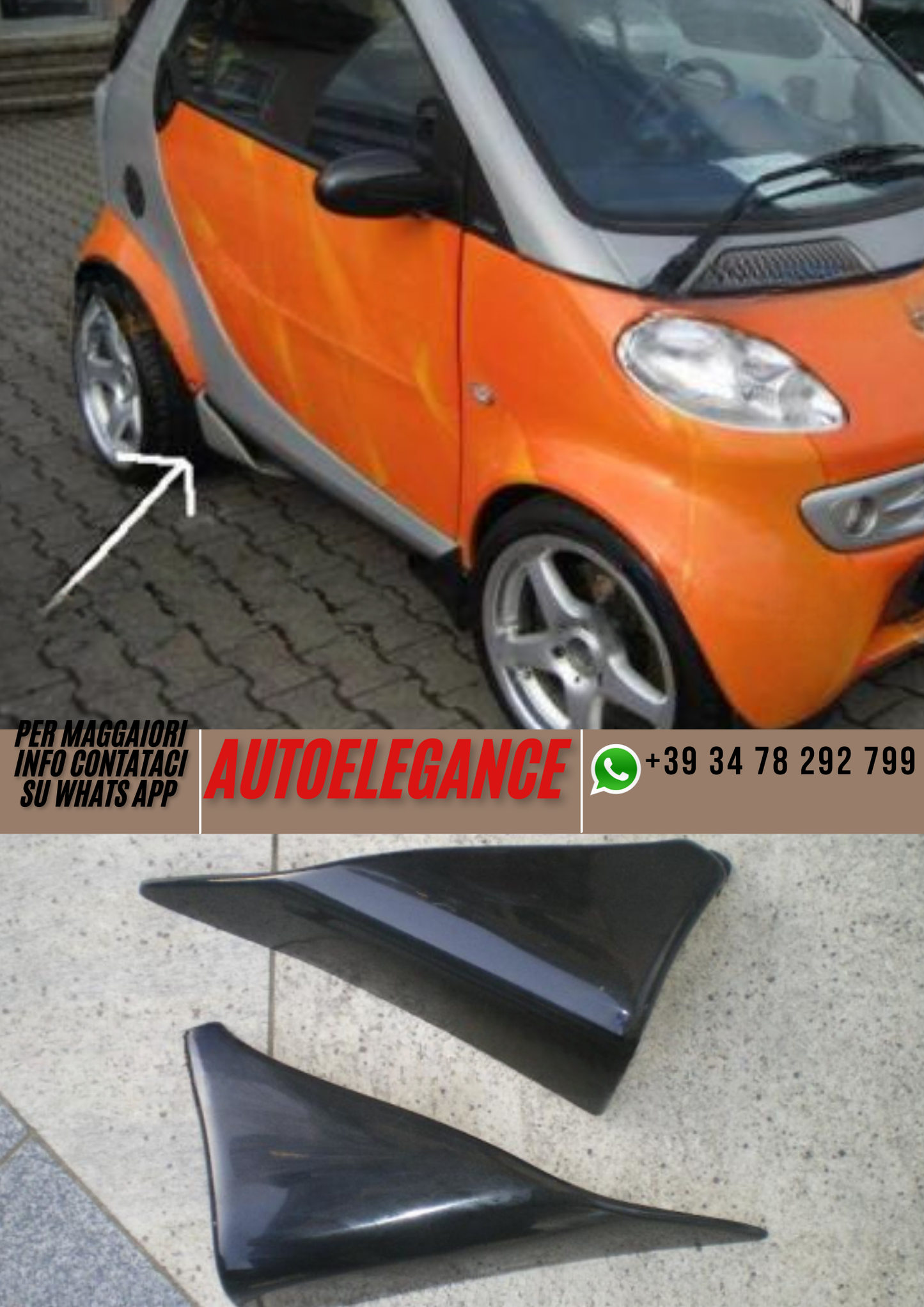 ❤️Listelli sottoporta ADATTO PER SMART ❤️