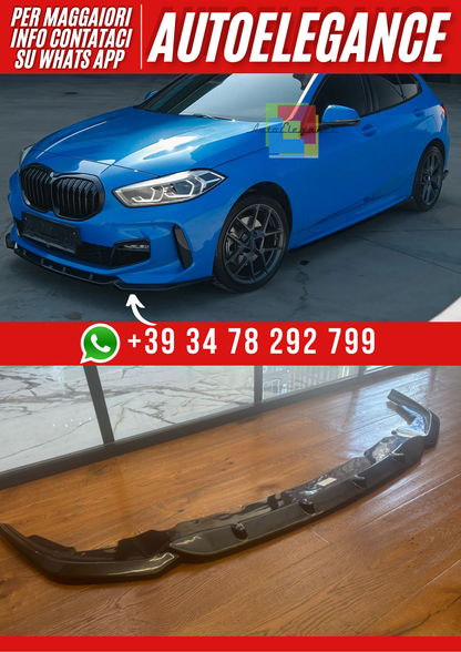 💕SPLITTER SERIE 1 F40 M-Pack/M135i 2019+ NERO LUCIDO💕