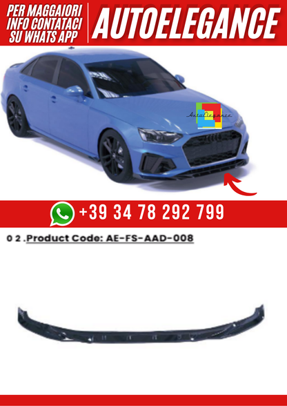 💕Spliter anteriore Audi A4 B9 Facelift /s-line, s4(Sedan/Avant)💕