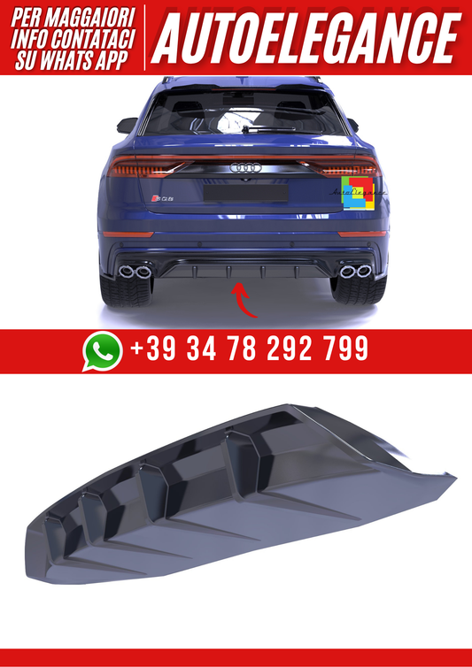 💕Diffusore  adatto per  Audi SQ8 restyle 2024+ 💕
