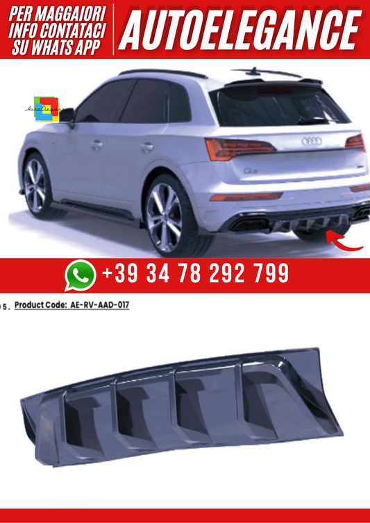 💕Diffusore   SQ5/Q5 S-line /Sportback MK2 Facelift (2020-2024)💕
