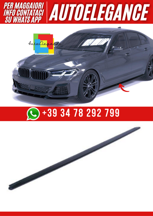 💕ART.2349  SOTTO MINIGONNE BMW 5 SERIES G30 FACELIFT M-PACK 2020-20💕
