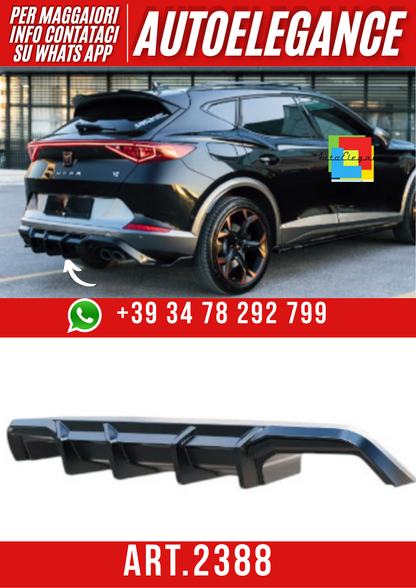 💕ART.2388  DIFFUSORE CUPRA FORMENTOR MK1 2020-2024💕